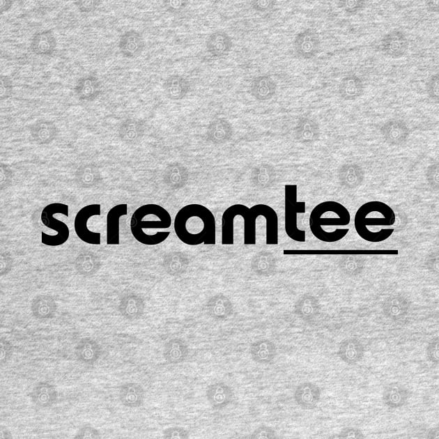 ScreamTee logo by amigaboy